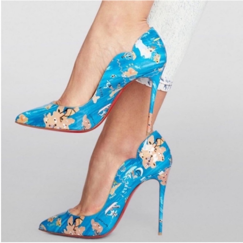 Christian Louboutin NEW Hot chick
Odyssey heels RETAIL 995 - Picture 2 of 9